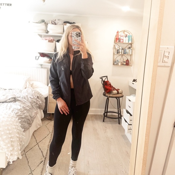 Urban Outfitters Jackets & Blazers - light track jacket grey S